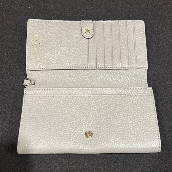 Grey Kate Spade Wallet - Picture 2 of 5